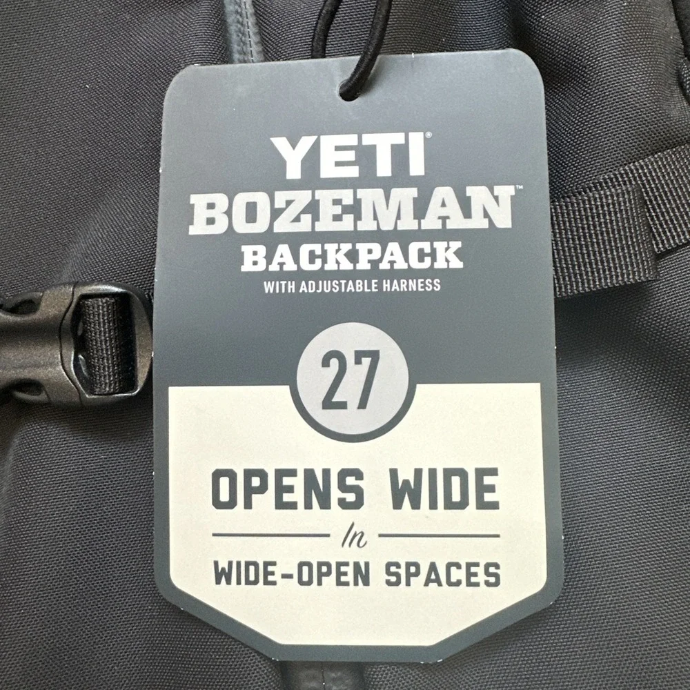Yeti Bozeman X Mystery Jackalope Backpack New W Tags Black
